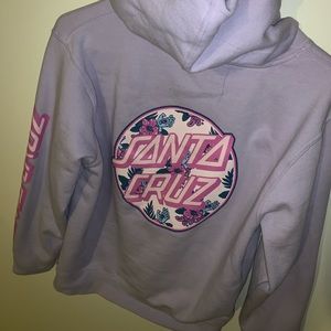 Santa Cruz hoodie like new from zumies
